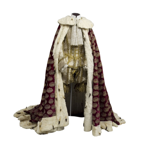 Coronation suit and robes of Christian VII of Denmark, 1767From the Royal Danish Collection