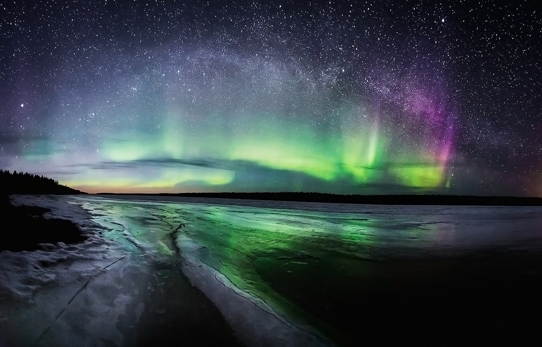 radivs:  Aurora Reflections 1 | 2 | 3 by Thomas Koidhis