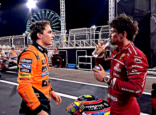 Charles Leclerc & Oscar Piastri | Bahrain Gp 2025