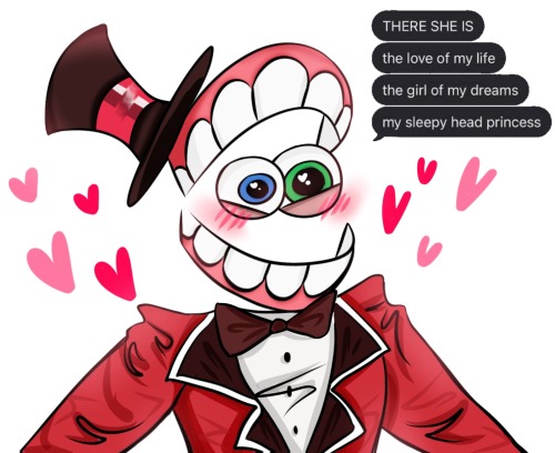 I Like To Imagine Since Caine Doesn't Need Sleep Esp When He's An Ai, He Always Deeply Misses Pomni And