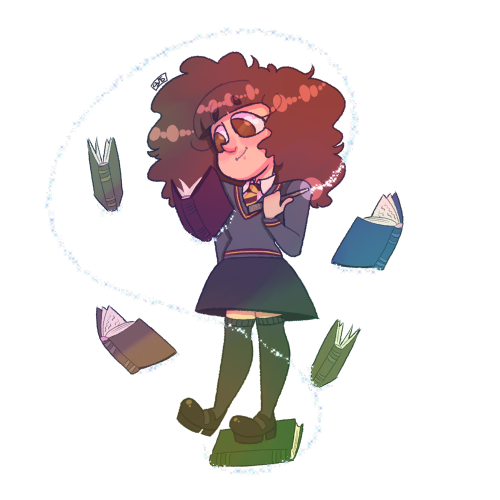 Just a little hermione. (she’s transparent.)