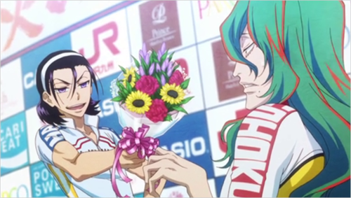 yowa-pedal:Toudou and Makishima ending cards