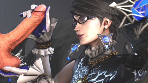 erosuit: Here’s the Bayo picture, the bottom one is transparent! Thanks @juxwolf for the suggestion. Also, fun fact: each of these took nearly 7 minutes to render out for a total of around 20 minutes including the transparency mask renders. Suggest