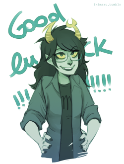 Vriska for benzopyrene-612 who was the winner of the raffle on my patreon 8&rsquo;)
