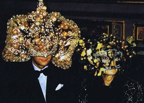 saintlaurentgirl:  The Rothschild’s Surrealist Ball 1972 “Attendees from Audrey Hepburn 