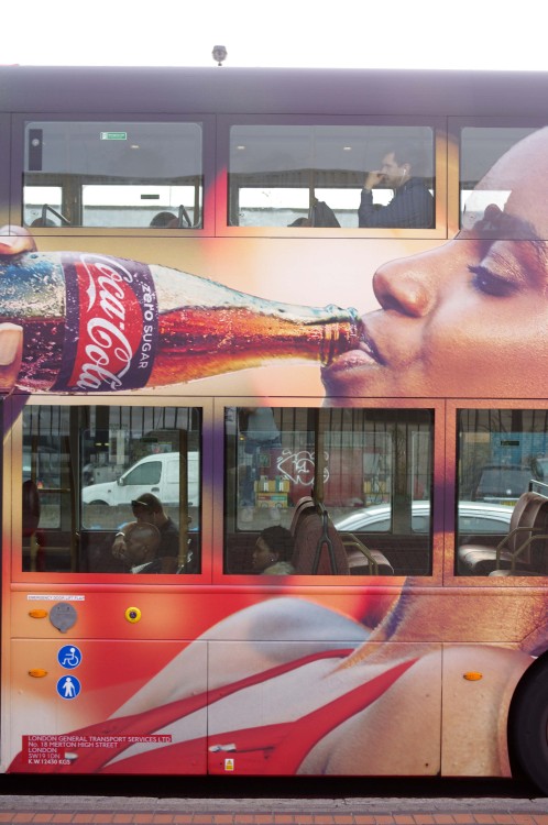 Woman on a bus,Old Kent Road