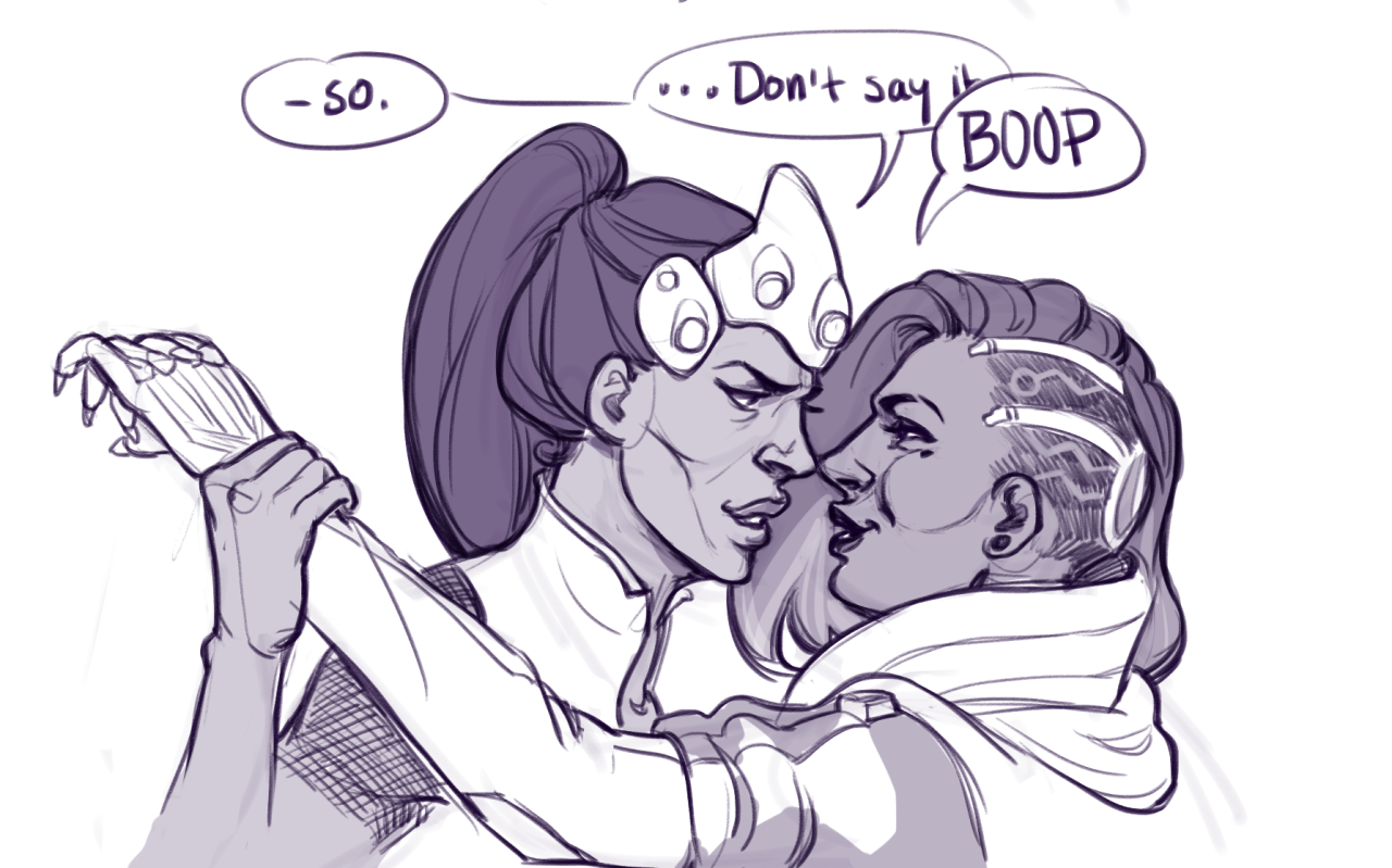ruushes:so of course the question now is who is sombra’s gf i’ve seen sombra/zarya