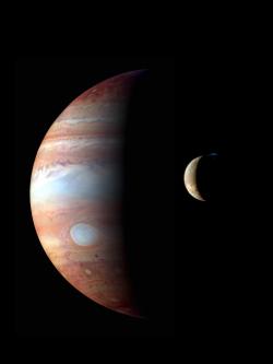 spaceexp:  Jupiter and Io, a a montage of