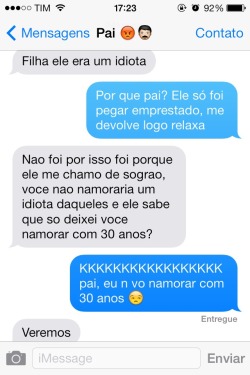 drouxer:  Meu pai e o ciúmes dele kkkkkkkkkkkkkkkk 