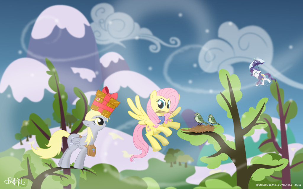 mylittleponyoficialg4:  High Risk by ProfessorBasil  D'aww &lt;3