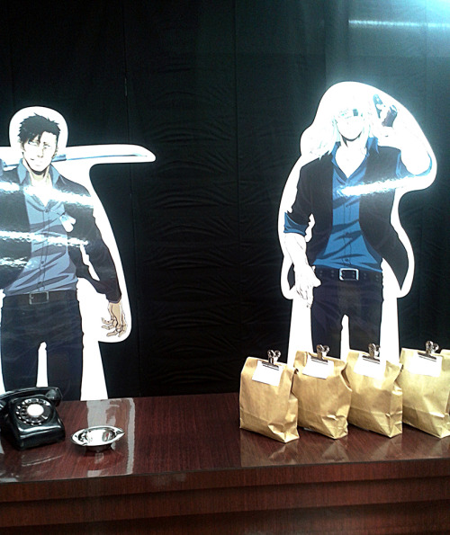 So, today Animate opened a Gangsta “museum” in Animate Ikebukuro headquarters and I was anyway going