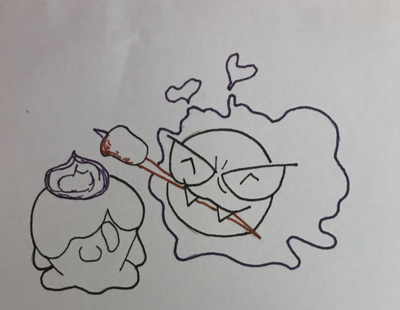 star-scribbling:  Inktober Day 3: Roasted 