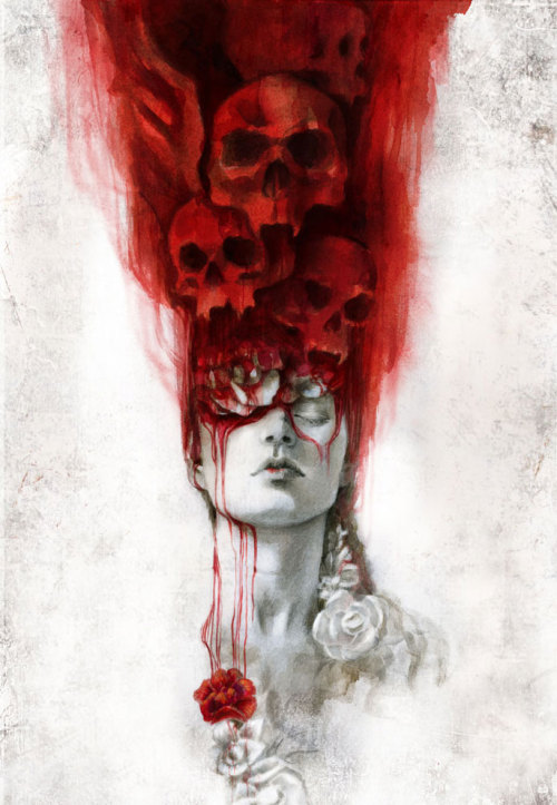 pixelated-nightmares:  Dracula - Cover by BeatrizMartinVidal | Website