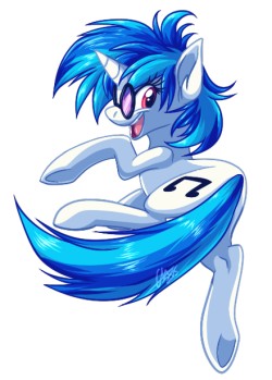 britishstarr:  Vinyl Scratch has always been