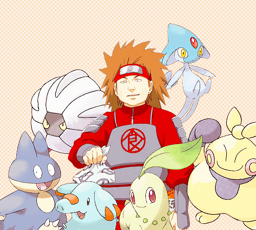 sasukeeuchiha:  Naruto Characters as Pokemon Trainers [ 3 / ? ]  ↳ Shikamaru, Ino and Choji  Inspire