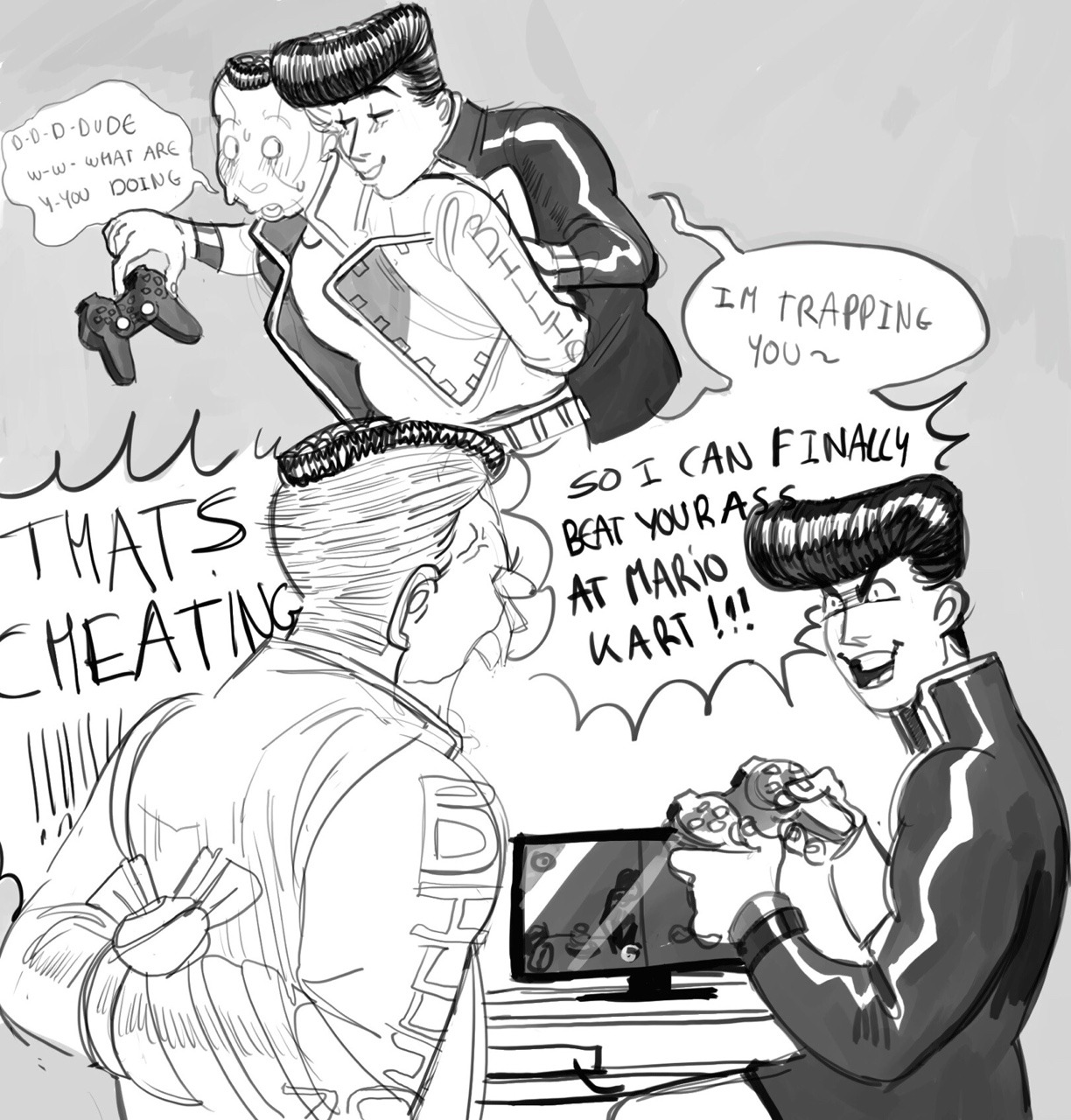 pompadere:Well well well