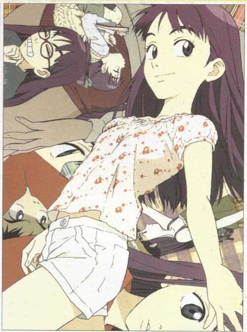 bebopshock:FLCL postcards (Newtype USA, 2002)