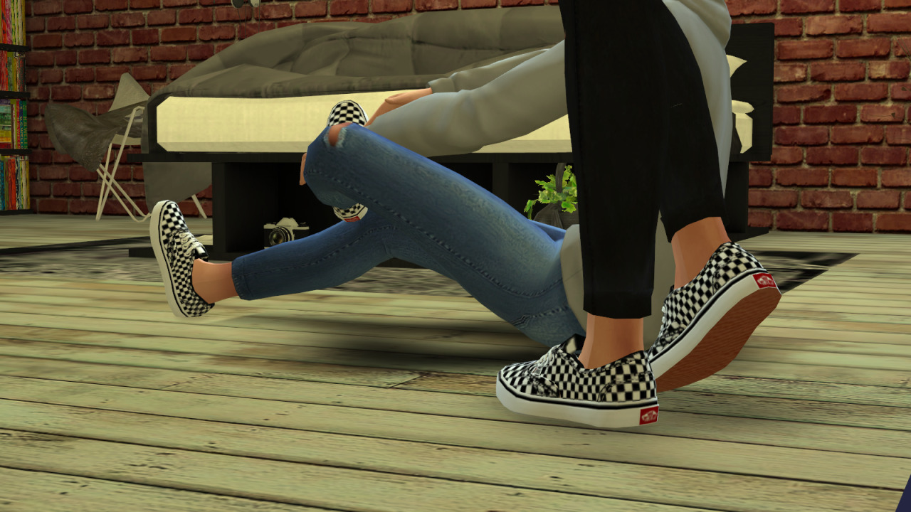 vans custom content sims 4