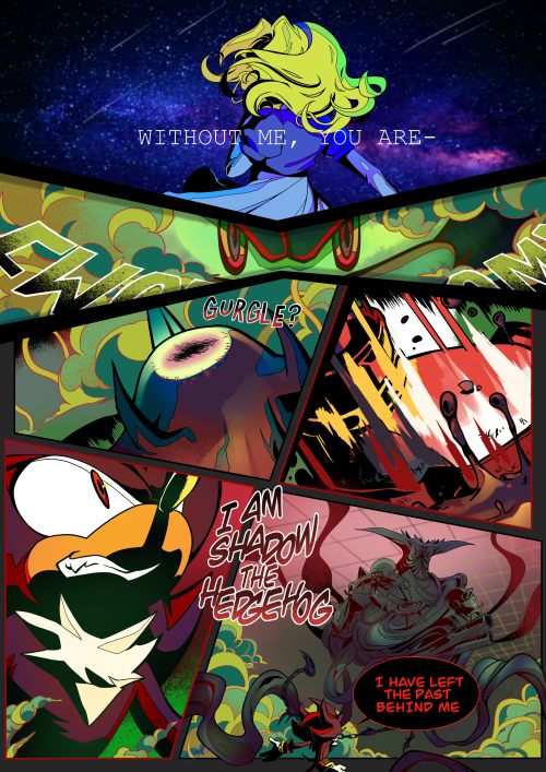 A Small Comic Of The True Ending Of Shadow The Hedgehog (2005) Originally For The @neverturnbackzine