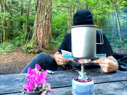 brokenandcoastal:  I am dropping an article on my first bike camping excursion on Broken and Coastal