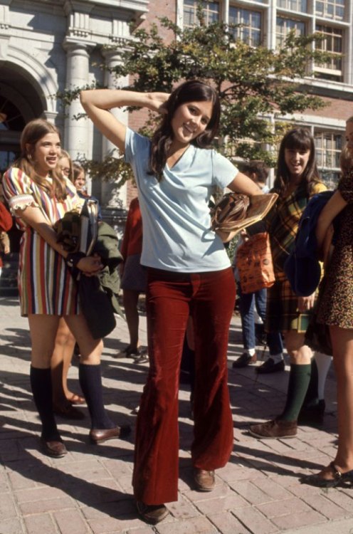 emmagrant01: knitmeapony: amelou: cool-glasses-kyle: markmejia: High School Fashion, 1969 What