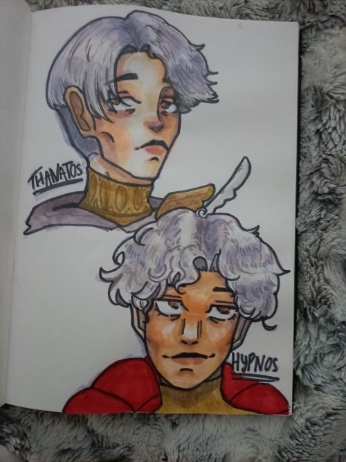 Thanatos And Hypnos