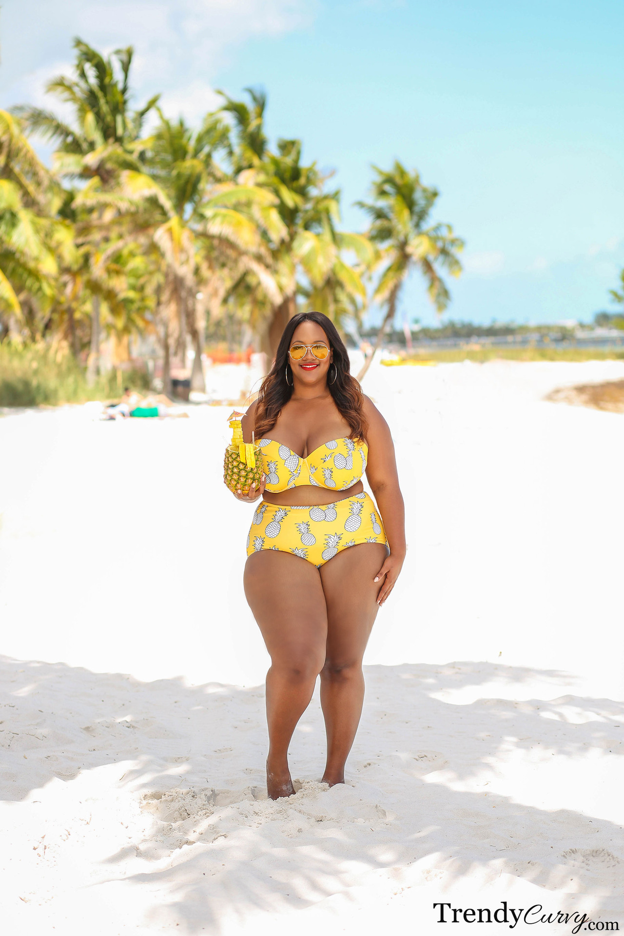 trendycurvy:  Plus Size Swimwear Look BookSwimwear details on TrendyCurvy.comPhotographer:
