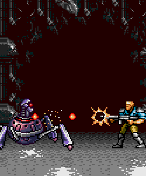 pixelclash:quadruped - Contra: Hard Corps (Konami - Genesis - 1994) 