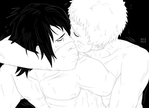 Starting Fires…I can’t draw enough of these two. >uuu<sfw blog–>deviantart&nda