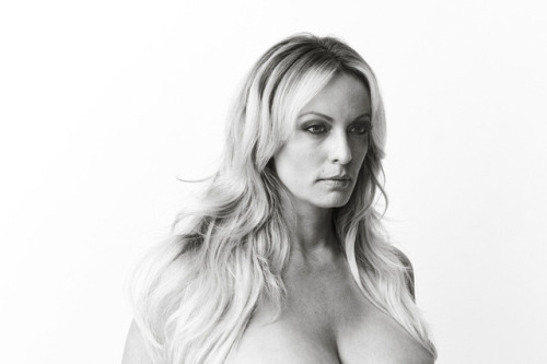 These New York Magazine pics of Stormy Daniels cut off right before her bust line are killing me. Sometimes not showing the goods is so damned sexier than showing all. And she gives an amazing interview. Read it now.
