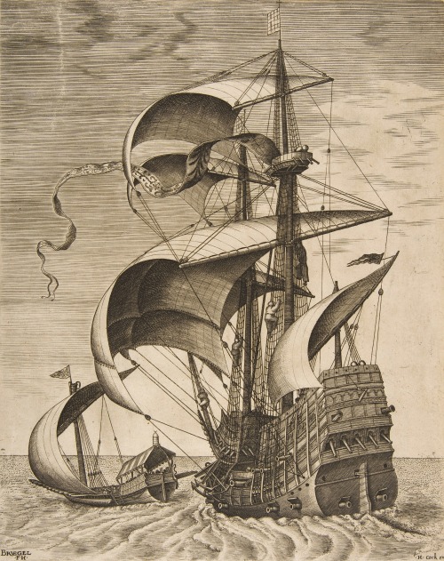 magictransistor:Pieter Bruegel the Elder, The Sailing Vessels, 1561–65.