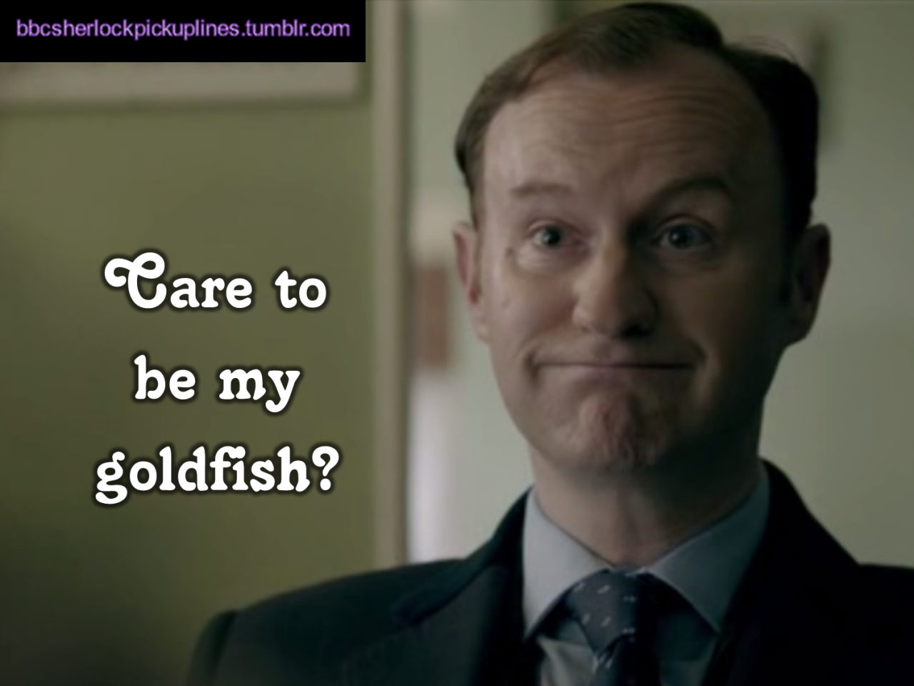 The best of series three (so far!) from BBC Sherlock Pick-Up Lines. Happy Valentine&rsquo;s