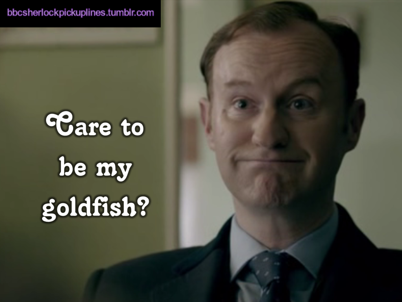 The best of The Empty Hearse, from BBC Sherlock pick-up lines.