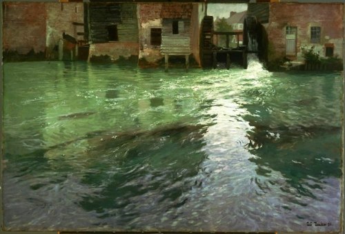 Week 001 - ImpressionismArtist: Frits Thaulow (1847-1906)Frits Thaulow was a Norwegian Impressionist