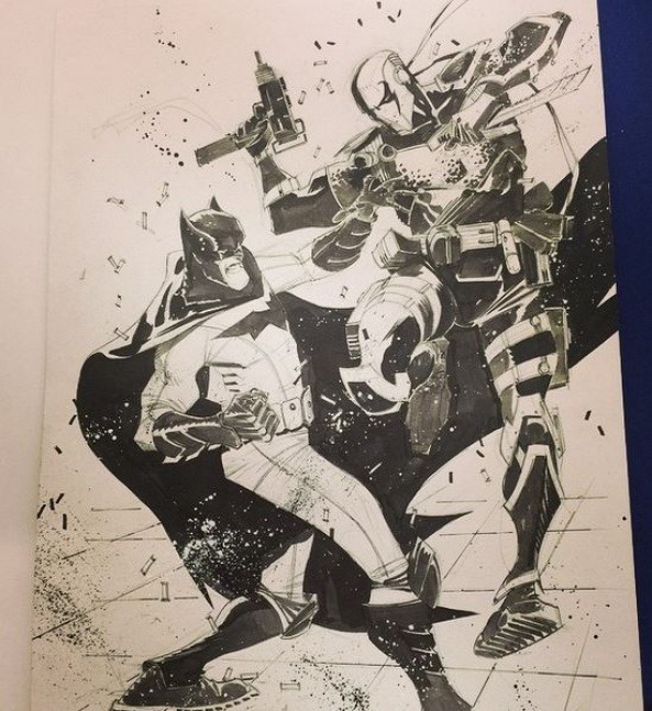 deathstrokefandom:  Best in Art: 1 &amp; 2. Cleanlined 3 &amp; 4. NaiZee