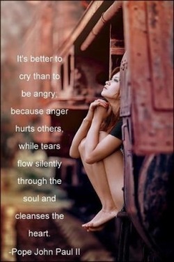 Tears Release The Pain