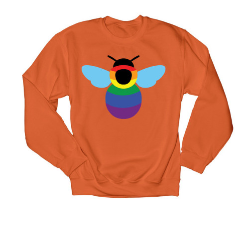 NEW Rainbow Bee Tee available through 10/6! Available in multiple cuts and colors.20% of the profits