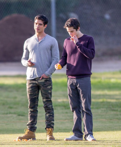 sterekbros:obrien-news:Tyler Posey and Dylan