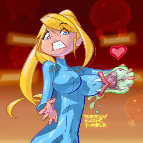 XXX grimphantom:  sketchyecchi:  Samus sketch photo