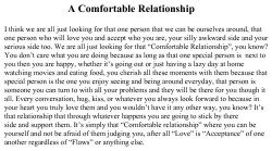 souless-imperfection:Comfortable Relationship
