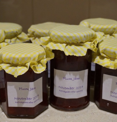 Homemade Plum Jam Preserves Recipe