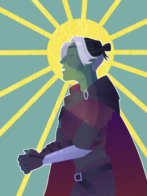 sevenredrobes: gothmotharts: I redrew a similar doodle from 2018 and decided that level 10 Fjord des