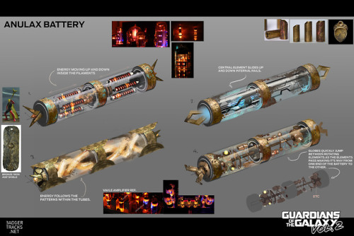 Guardians of the Galaxy 2 - Anulax BatteryOne of the assets I was asked to create was the Anulax bat