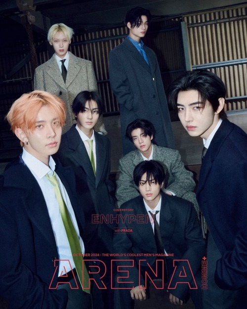 ENHYPEN For ARENA HOMME+ (October, 2024)