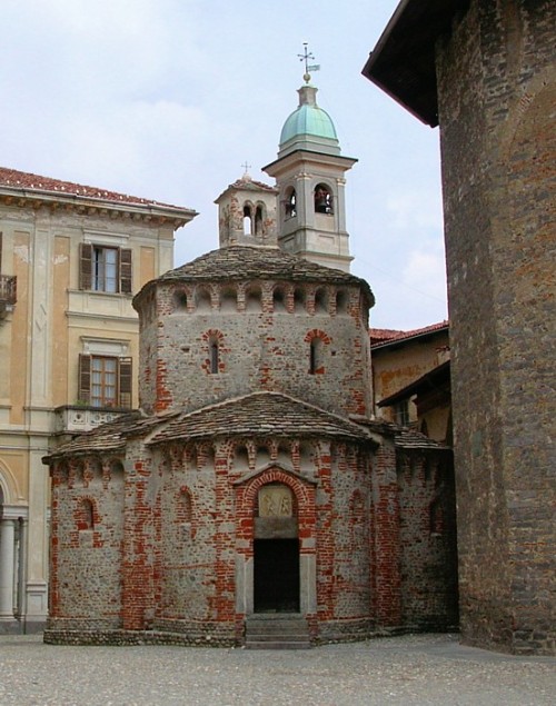 The baptistery of Biella.