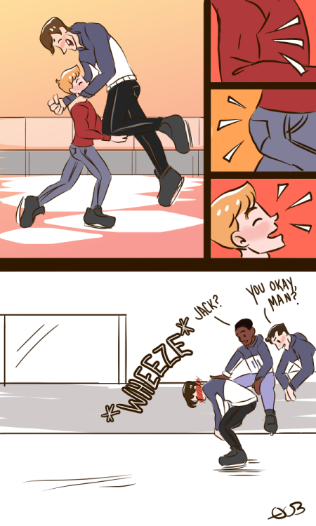 kent-parsons-cowlick: I imagine the family skate was….A Lot for Jack.