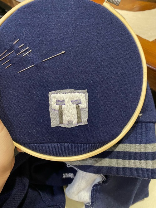 Decided Id Torture Myself And Embroider Myself A Game Lore Jacket. Im Six Peices In And I Can No Longer