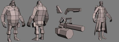 tf2 low poly models tf2 low poly models