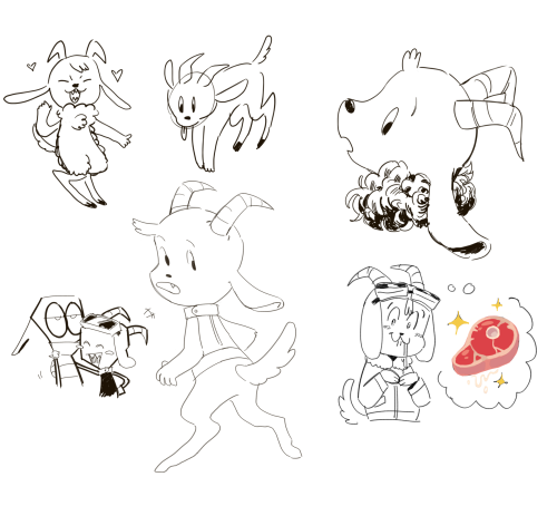 puppypuppypuppypuppy:collection of sobas ive been doodling lately