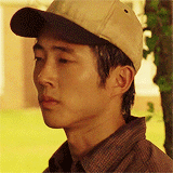 augwins:  Fangirl Challenge  ∟ 10 Male Characters → (1/10) Glenn Rhee (The Walking Dead).  